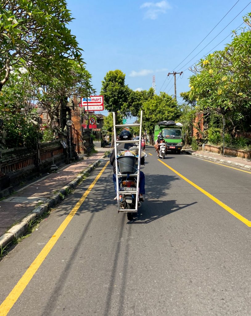 jazda skuterem po Bali